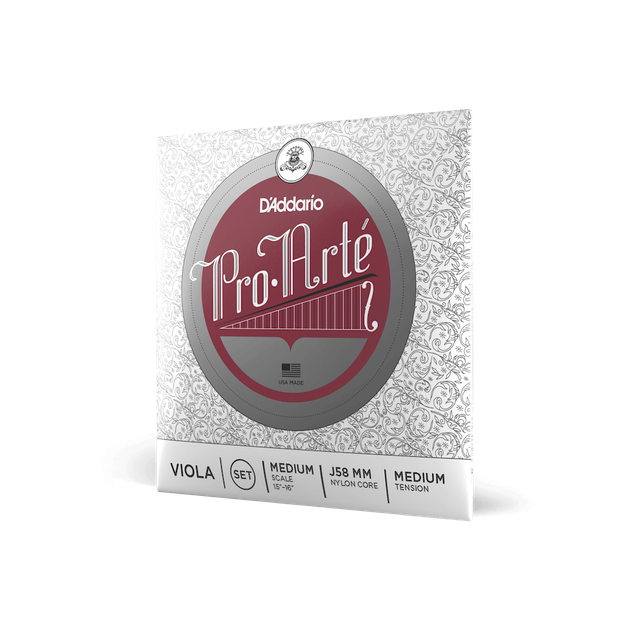Струни для альта D'Addario PRO-ARTÉ VIOLA STRING SET Medium Scale Medium Tension - Фото 2 Струни для альта D'Addario PRO-ARTÉ VIOLA STRING SET Medium Scale Medium Tension - зображення 2