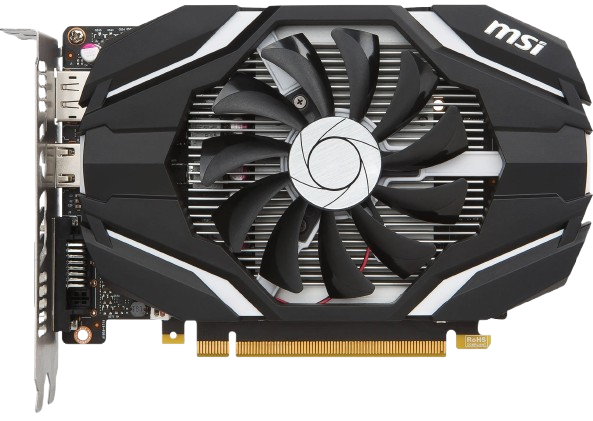 Відеокарта GeForce GTX 1050 2GB MSI (GTX 1050 2G) Б/В - изображение 2