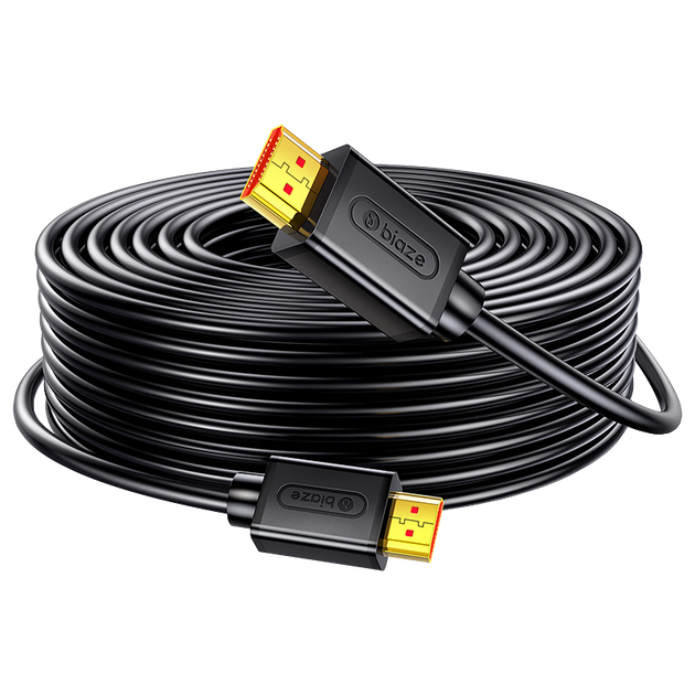 Кабель Biaze HX1 HDMI - HDMI 4K 60 Гц 6 м Black - зображення 4