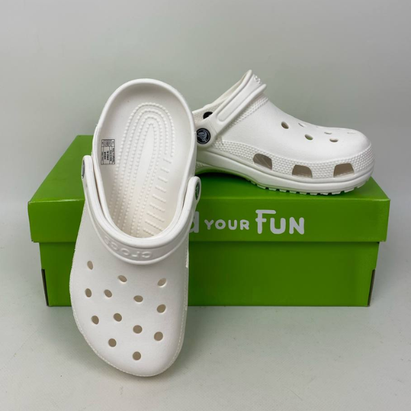Крокси Classic White, розмір 37 - Фото 8 Крокси Classic White, розмір 37 - изображение 8