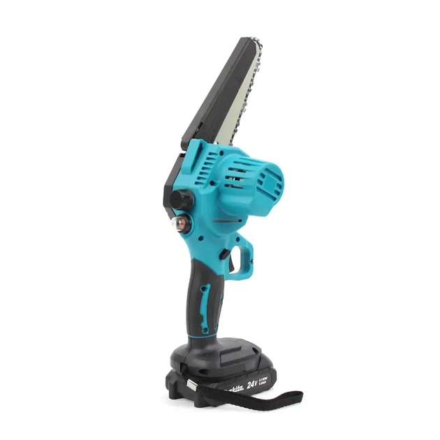 Міні пила акумуляторна Makita DUC155HN 24 В 5 А·год ланцюгова шина 20 см гілкоріз автоматичне змащення садова електропила 4500 об хв швидкість 11 м с крок 1 4 безключове натягування для обрізання дерев гілок кущів розпилювання деревини з 2 АКБ - Фото 3 Міні пила акумуляторна Makita DUC155HN 24 В 5 А·год ланцюгова шина 20 см гілкоріз автоматичне змащення садова електропила 4500 об хв швидкість 11 м с крок 1 4 безключове натягування для обрізання дерев гілок кущів розпилювання деревини з 2 АКБ - зображення 3