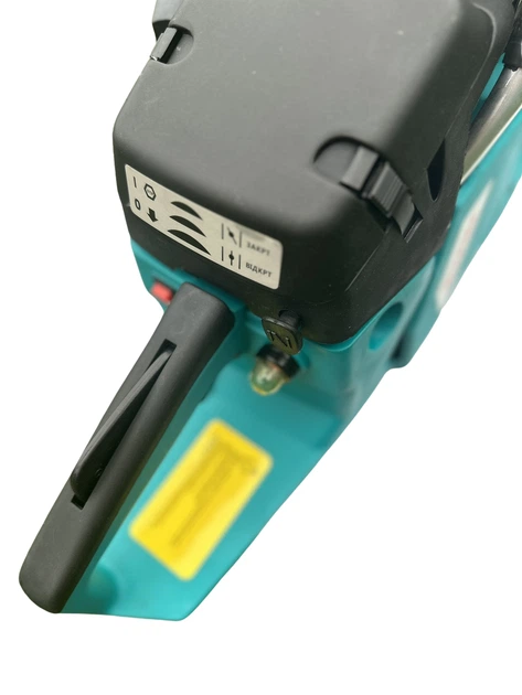 Бензопила Makita EA6100 5.1 л.с. цепная бензиновая шина 45 см мотопила двигатель 61 см3 профессиональная 12000 об мин шаг 0.325 автоматическая смазка антивибрационная система легкий запуск для валки деревьев заготовки дров распиловки бревен древесины - изображение 3