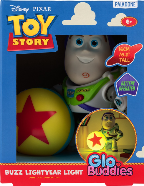 Lampka nocna Paladone GloBuddies Disney Toy Story Buzz Lightyear (PP15869TS) - obraz 3