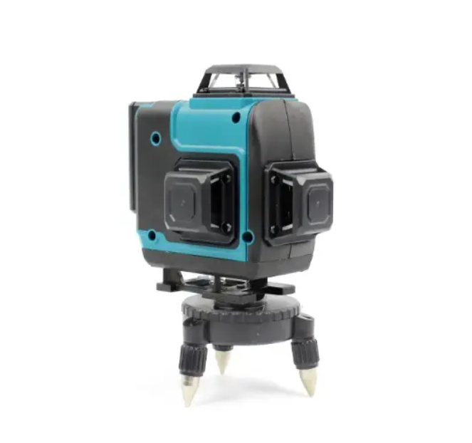 Лазерный уровень Makita SK700GDZ 4D 16 линий нивелир самовыравнивающийся зеленый 515 нм аккумуляторный 3.7 В 5000 мАч 20 м строительный профессиональный для плитки стен пола потолка ремонта монтажа со штативом кейсом - изображение 6