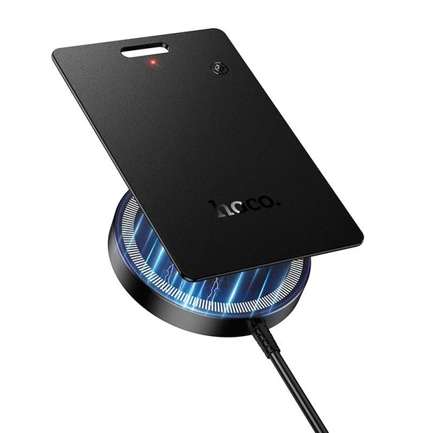 Умный поисковый трекер-карта HOCO E102 Nida Dual card type anti-lost device с поддержкой Apple Find My и Android Find Hub Черный - изображение 4