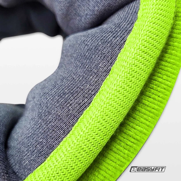 Утяжелители EasyFit EF-1005-G 2 х 0.5 кг для ног и рук Черные с салатовым (56003363) - изображение 7