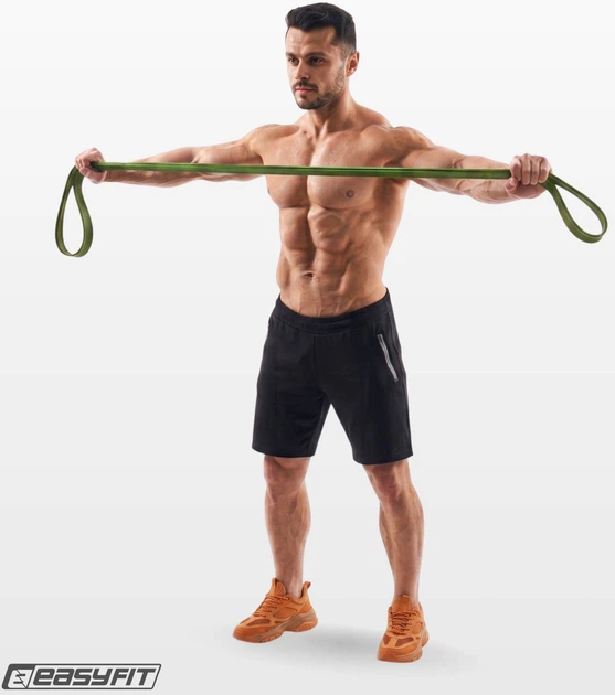 Резиновые петли EasyFit Ranger 1–65 кг, набор 5 шт, EF-2654-MG (56003635) - изображение 8