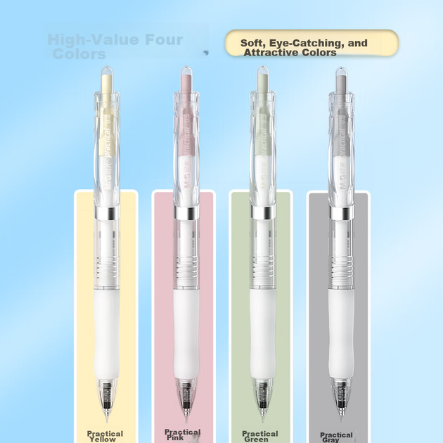 Гелевая ручка M&G Stationery K35 с выдвижным стержнем, 0,5 мм, черная, наконечник ST, стильная, быстросохнущая, практичная для экзаменов и практики, чернила на водной основе, упаковка из 12 штук, AGPK3558A - Фото 6 Гелевая ручка M&G Stationery K35 с выдвижным стержнем, 0,5 мм, черная, наконечник ST, стильная, быстросохнущая, практичная для экзаменов и практики, чернила на водной основе, упаковка из 12 штук, AGPK3558A - изображение 6
