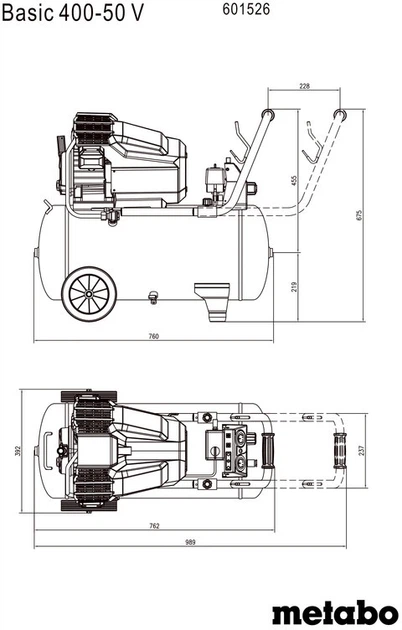 Kompresor Metabo Basic 200-24 (4061792287501) - obraz 6