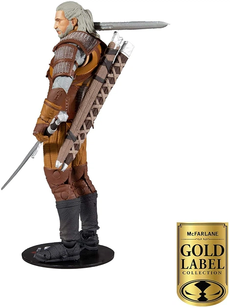 Фигурка Ведьмак Геральт из Ривии Золотая Колекция The Witcher Gaming Geralt McFarlane 13403-2 - Фото 8 Фигурка Ведьмак Геральт из Ривии Золотая Колекция The Witcher Gaming Geralt McFarlane 13403-2 - изображение 8