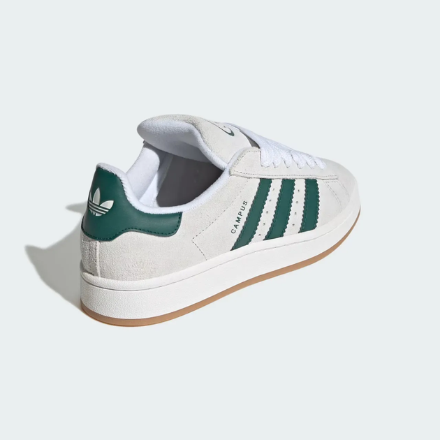 Кросівки Adidas Campus 00S W Crystal White/Core White/Collegiate Green 7/38.5/25см - Фото 4 Кросівки Adidas Campus 00S W Crystal White/Core White/Collegiate Green 7/38.5/25см - изображение 4