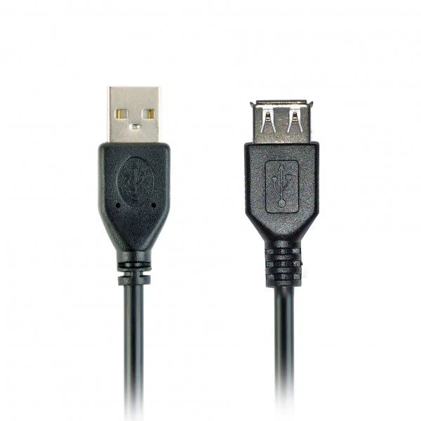 Кабель Cablexpert CCP-USB2-AMAF-10 USB 2.0 A-тато/A-мама, 3 м, чорний - Фото 1 Кабель Cablexpert CCP-USB2-AMAF-10 USB 2.0 A-тато/A-мама, 3 м, чорний - изображение 1