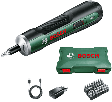 Wkrętak akumulatorowy Bosch DIY PushDrive 3.6 V 1.5 Ah (06039C6000) - Zdjęcie 1 Wkrętak akumulatorowy Bosch DIY PushDrive 3.6 V 1.5 Ah (06039C6000) - obraz 1