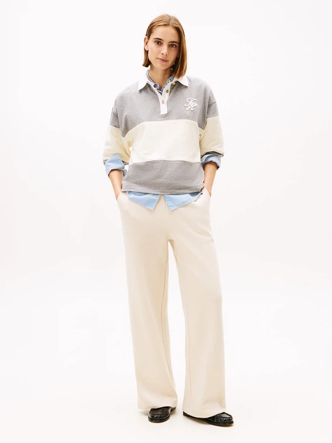 Спортивные штаны на флисе женские Tommy Hilfiger 486685801 XL Молочные (1161905107) - изображение 3
