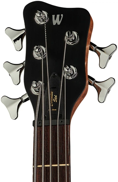 Бас-гітара Warwick Teambuilt Pro Series Corvette Ash, 5-String, A/A, (Burgundy Red Transparent Satin) - зображення 3