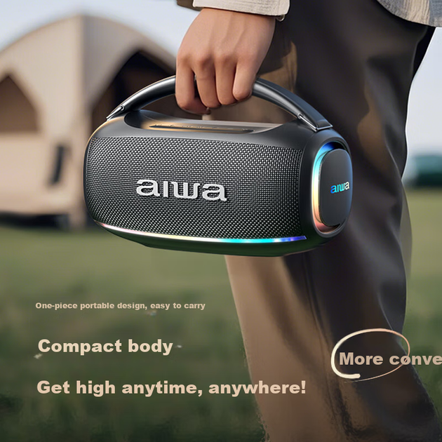 Портативная колонка Aiwa AH-22 20W RGB - Фото 4 Портативная колонка Aiwa AH-22 20W RGB - изображение 4