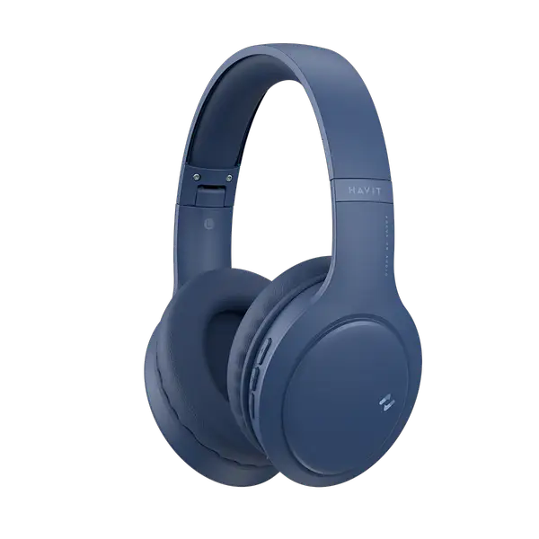 Навушники HAVIT HV-H633BT Blue - Фото 1 Навушники HAVIT HV-H633BT Blue - зображення 1
