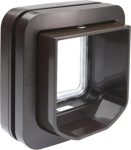 Умная дверца для котов SureFlap с микрочипом | автоматический кошачий люк Smart Cat Flap коричневая уценка - изображение 5