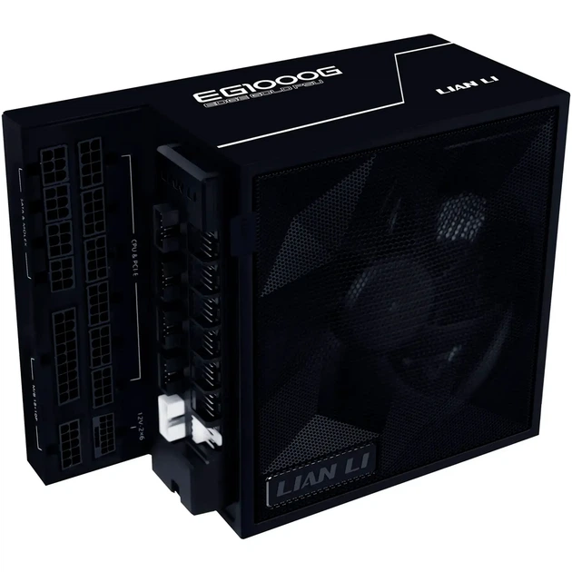 Блок живлення Lian Li EDGE GOLD 1000W Black with Hub, EU Cord (G9P.EG1000G.BH00.EU) - Фото 2 Блок живлення Lian Li EDGE GOLD 1000W Black with Hub, EU Cord (G9P.EG1000G.BH00.EU) - зображення 2