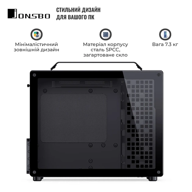 Корпус JONSBO Z20 Black - Фото 2 Корпус JONSBO Z20 Black - изображение 2