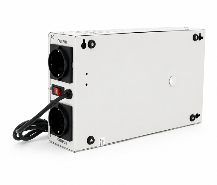Стабилизатор напряжения релейный настенного монтажа Europower SLIM-1000SBR LED, 1000VA 700W, 140-270Vac - изображение 4