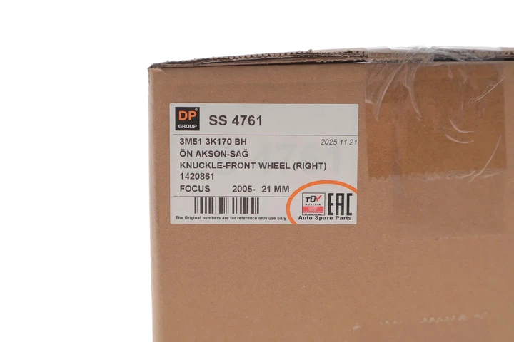 Кулак поворотний DP Group SS 4761 Ford C-Max, Focus 1420861, 3M513K170BH - изображение 2
