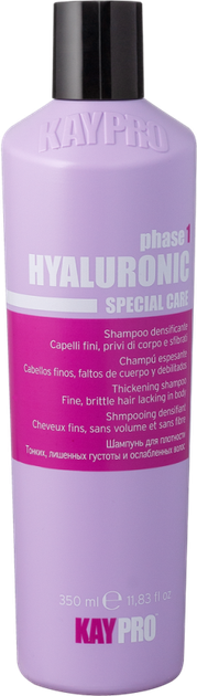 Шампунь KayPro Hyaluronic гіалуронова для тонкого, ламкого, слабких волосся 350 мл 87130 - Фото 1 Шампунь KayPro Hyaluronic гіалуронова для тонкого, ламкого, слабких волосся 350 мл 87130 - зображення 1