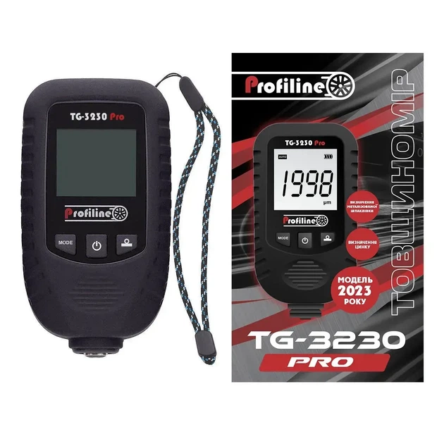 Толщиномер Profiline TG-3230 Pro (Fe+Zn+NFe металлы+металлизированная шпатлевка, автокалибровка) - изображение 6