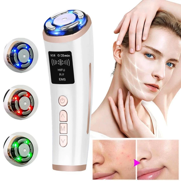 Аппарат V-Lift Pro 4D для лифтинга лица HIFU RF EMS 4-в-1 - изображение 2