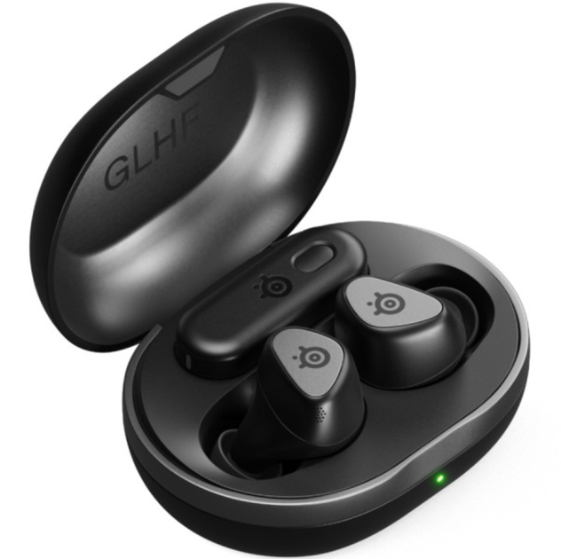 Бездротові навушники SteelSeries Arctis GameBuds TWS Bluetooth 5.3 USB-C з мікрофоном ANC для PS5 ПК Xbox (38E71F99B339) - зображення 2