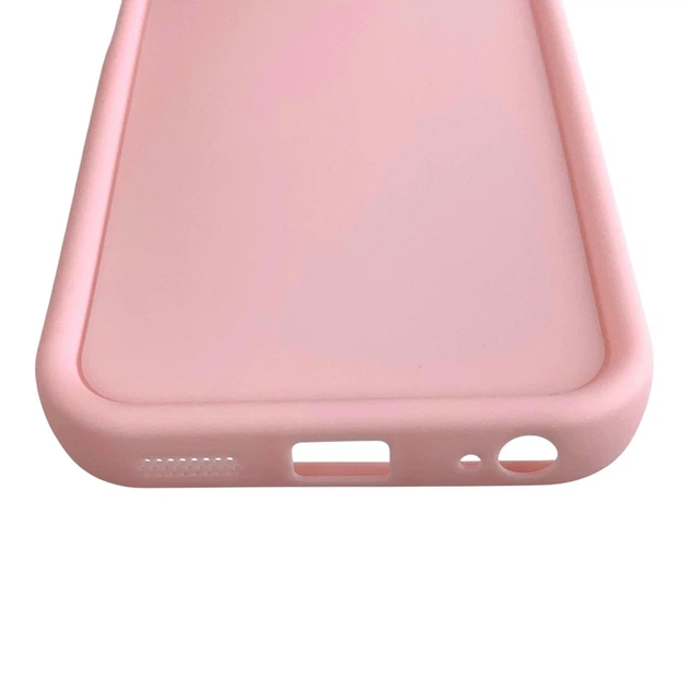 Чехол силиконовый Soft Touch для Tecno Spark 40C (KM4k) розовый (Полная защита камеры) - Фото 6 Чехол силиконовый Soft Touch для Tecno Spark 40C (KM4k) розовый (Полная защита камеры) - изображение 6