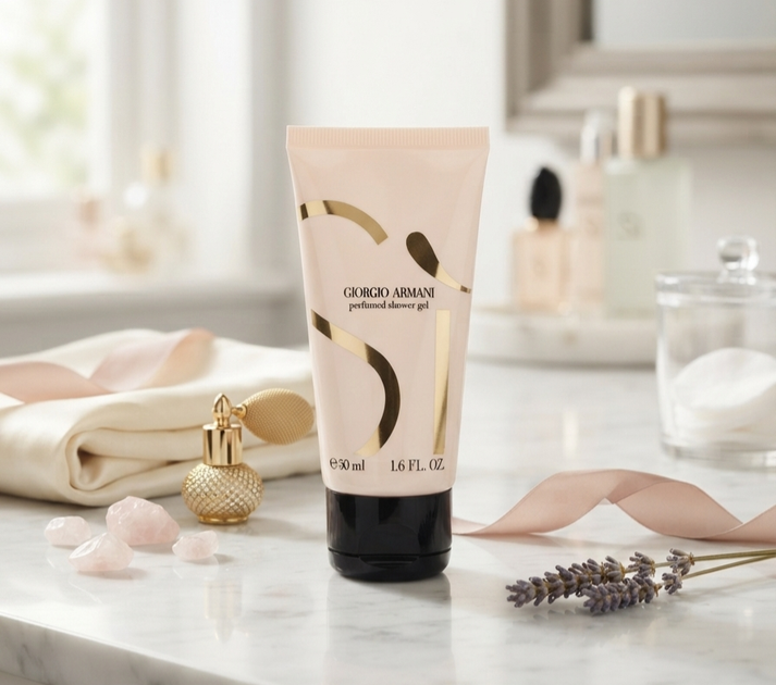 Парфюмированный гель для душа Giorgio Armani SI Perfumed Shower Gel 50 ml. - Фото 2 Парфюмированный гель для душа Giorgio Armani SI Perfumed Shower Gel 50 ml. - изображение 2