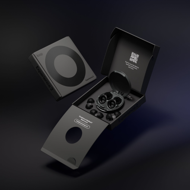 Беруши Loop Experience 2.0 Black, фильтры для ушей с понижением шума до 17 дБ, черные - изображение 2