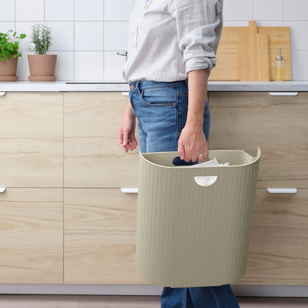 Кошик пластиковий з кришкою GARDSBUTIK IKEA 705.651.99 - зображення 6