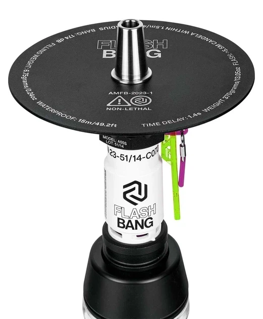 Кальян Amotion Flash Bang Toxic — модель 40 см из нержавеющей стали - Фото 3 Кальян Amotion Flash Bang Toxic — модель 40 см из нержавеющей стали - изображение 3