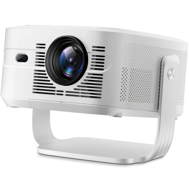 Проєктор H96 MAX HY450MAX LED LCD Full HD 900AL 16:9 Allwinner H726 2G/16G Android 14 WiFi6 BT білий (H96MAX_HY450MAX) - Фото 1 Проєктор H96 MAX HY450MAX LED LCD Full HD 900AL 16:9 Allwinner H726 2G/16G Android 14 WiFi6 BT білий (H96MAX_HY450MAX) - изображение 1