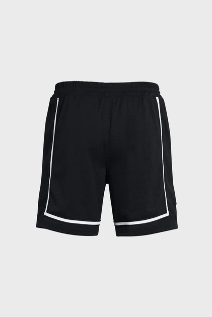 Чоловічі чорні шорти UA Zone Pro 7" Mesh Short Under Armour S 1387089-001 - Фото 6 Чоловічі чорні шорти UA Zone Pro 7" Mesh Short Under Armour S 1387089-001 - изображение 6