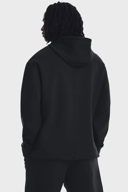 Чорне худі UA Summit Knit Hoodie (унісекс) Under Armour S 1377173-001 - Фото 5 Чорне худі UA Summit Knit Hoodie (унісекс) Under Armour S 1377173-001 - изображение 5