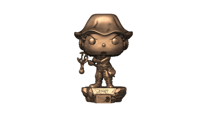 Фигурка FUNKO POP! Ван Пис Усопп One Piece Plus Usopp Statue Bronze with Protector 127mm 2016 89137 - изображение 2