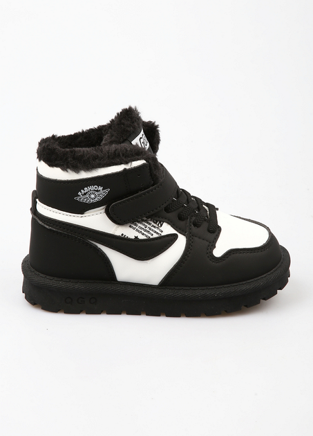 Черевики Fashion 22 Чорно-білий (DRO-G1633-2-Black-and-white) - зображення 2