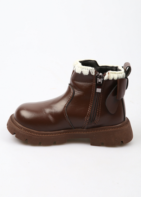 Ботинки Bessky 27 Темно-коричневый (DRO-BD3449-3A-Dark-brown) - изображение 3