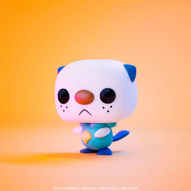 Ігрова фігурка Funko POP! вініл 11,4 см Покемон Ошавотт - зображення 5