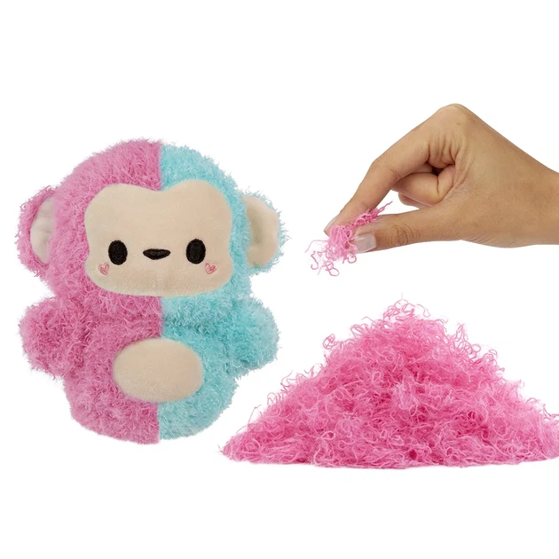 М’яка іграшка-антистрес Fluffie Stuffiez поліестер 11,43x26,67 см Мавпочка - зображення 4