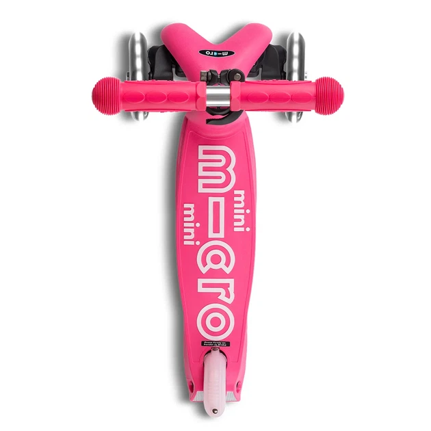 Самокат Micro складной полиуретановый 2 1 кг розовый для детей до 5 лет - Фото 5 Самокат Micro складной полиуретановый 2 1 кг розовый для детей до 5 лет - изображение 5