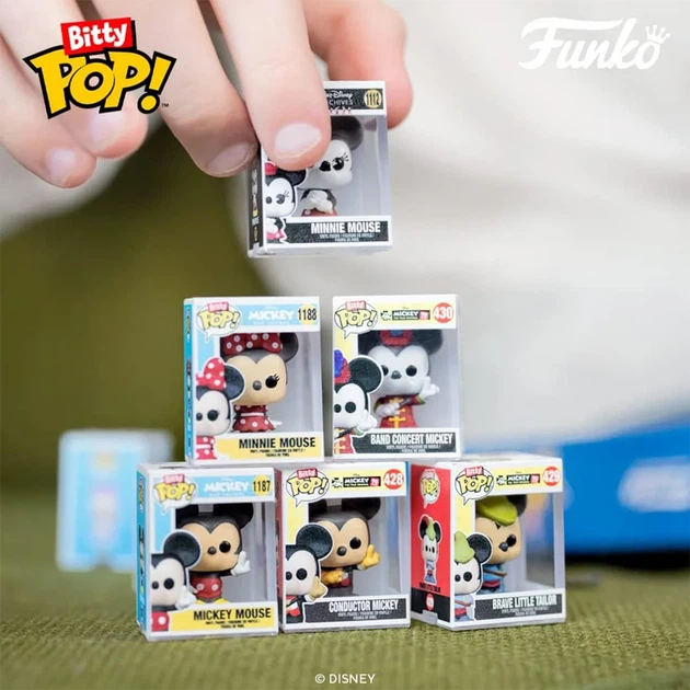 Набір фігурок Bitty Pop! Funko вініл 2,5 см асорті Дісней - зображення 6