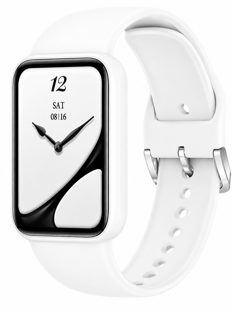 Фитнес-браслет Xiaomi Smart Band 10 Pro Ceramic Edition Pearl White UA - изображение 2