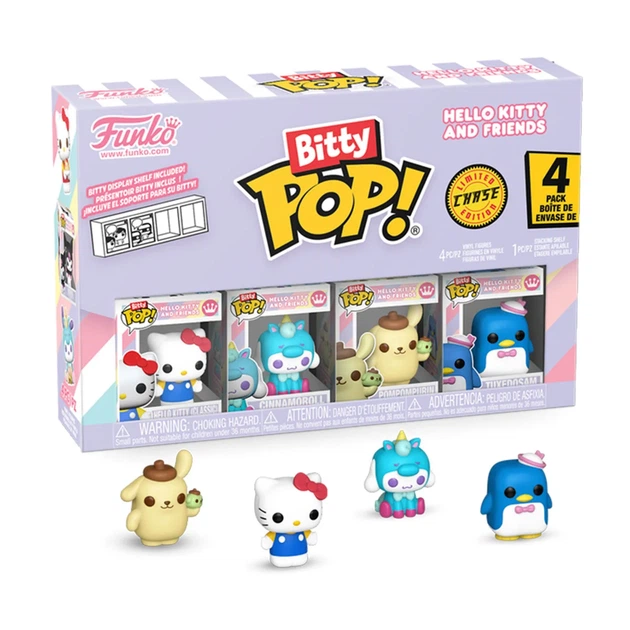 Набір ігрових фігурок Funko вініл 2,5 см Хелоу Кітті 4 фігурки - Фото 1 Набір ігрових фігурок Funko вініл 2,5 см Хелоу Кітті 4 фігурки - зображення 1
