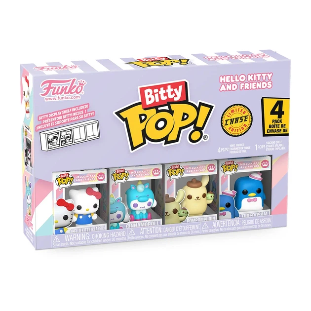 Набір ігрових фігурок Funko вініл 2,5 см Хелоу Кітті 4 фігурки - Фото 3 Набір ігрових фігурок Funko вініл 2,5 см Хелоу Кітті 4 фігурки - зображення 3
