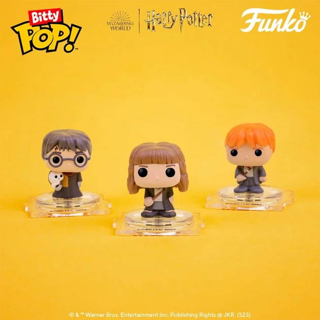 Ігрова фігурка Bitty Pop! Гаррі Поттер 2,5 см вінілова для хлопчиків - Фото 4 Ігрова фігурка Bitty Pop! Гаррі Поттер 2,5 см вінілова для хлопчиків - зображення 4