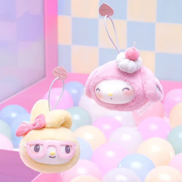 М’яка іграшка Pop Top My Melody 9х8х11 см поліестер пастельна - Фото 6 М’яка іграшка Pop Top My Melody 9х8х11 см поліестер пастельна - зображення 6